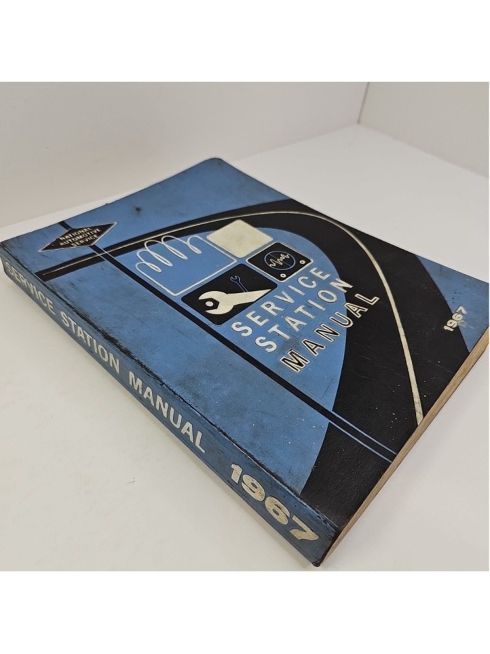 Original 1967 National Automotive Service - Service Station Manual Ford Chevy